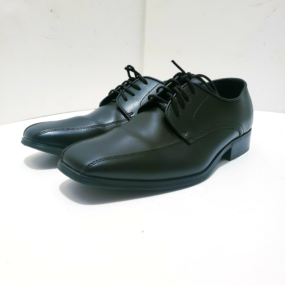 BLACK DRESS TUX SHOES 9.5